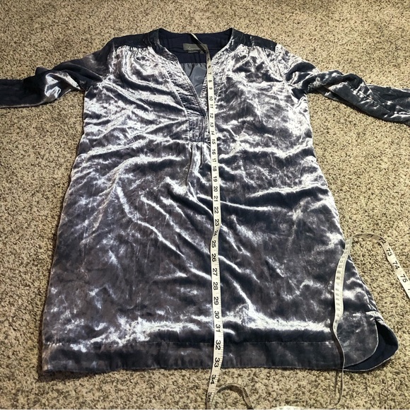 Anthropologie Velvet Tunic Dress- XS - Picture 5 of 7